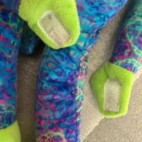 ❤️2/$20❤️[19”]Fiesta Blue/ Green Monkey Plush Stuffed  Animal Scribbleeze. - Picture 2 of 5